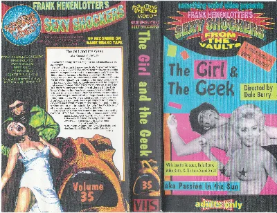 The Girl and the Geek VHS cover