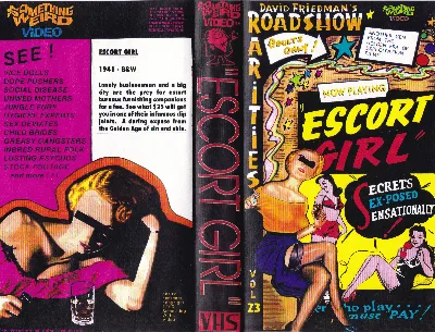 Escort Girl VHS cover