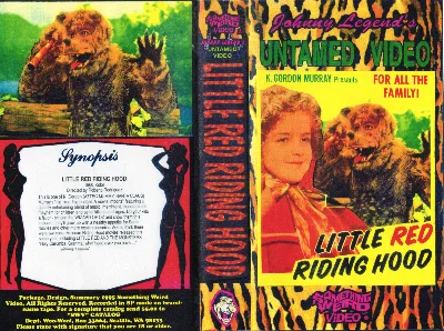 Little Red Riding Hood VHS cover