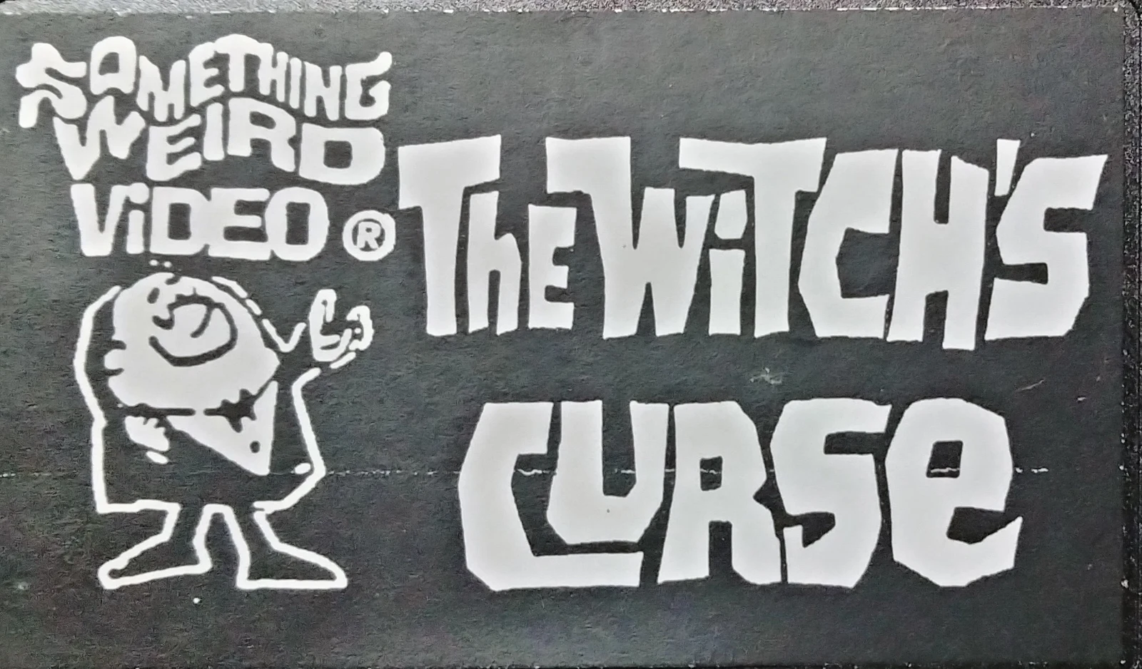 The Witch's Curse VHS front label scan