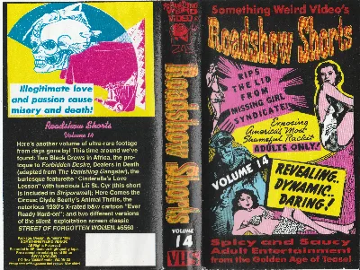 Roadshow Shorts VHS cover