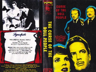 The Curse of the Doll People VHS cover