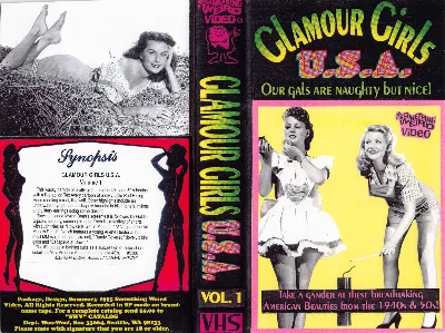 Glamour Girls U.S.A. VHS cover