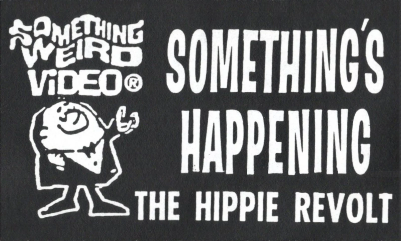 Something's Happening VHS front label scan