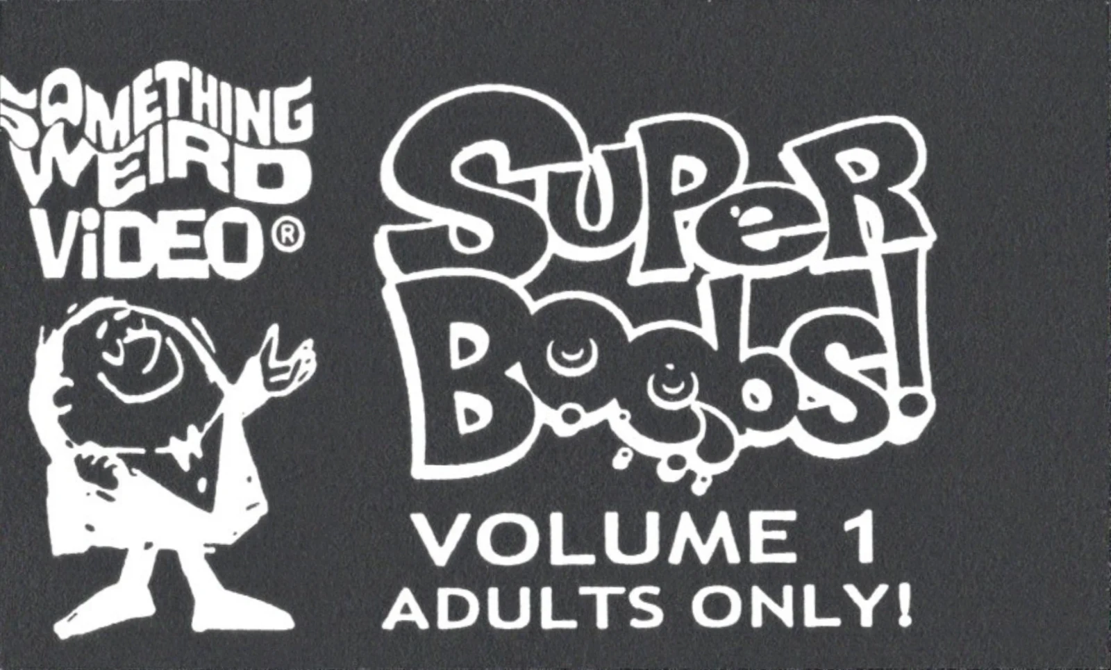 Super Boobs VHS front label scan