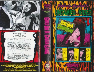 Girl on a Chain Gang VHS cover