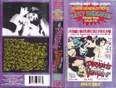 The Playgirls and the Vampire VHS cover