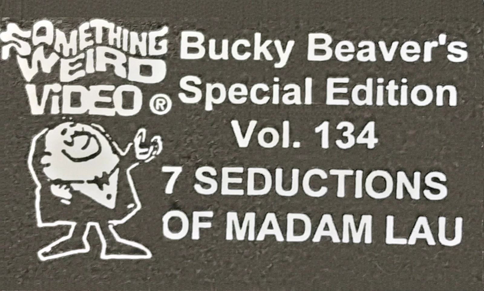 The Seven Seductions of Madame Lau VHS front label scan