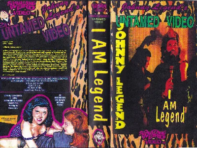 I Am Legend VHS cover