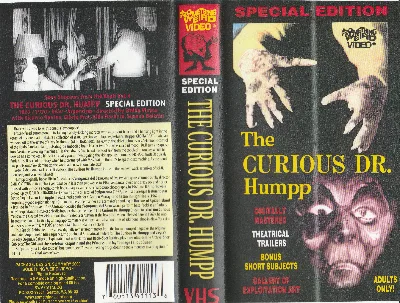 The Curious Dr. Humpp VHS cover