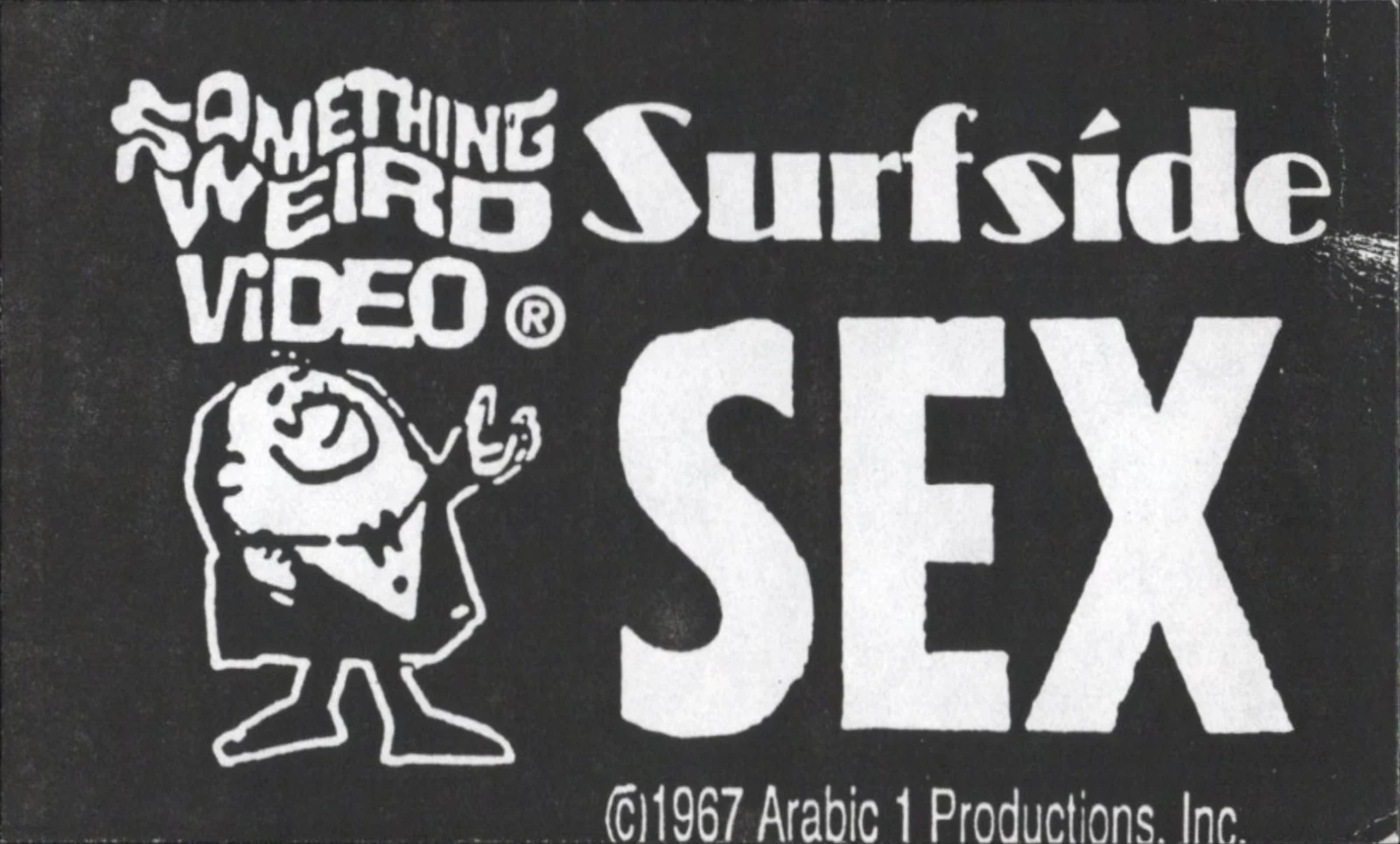 Surfside Sex VHS front label scan