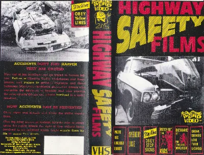 Highway Safety Films VHS cover