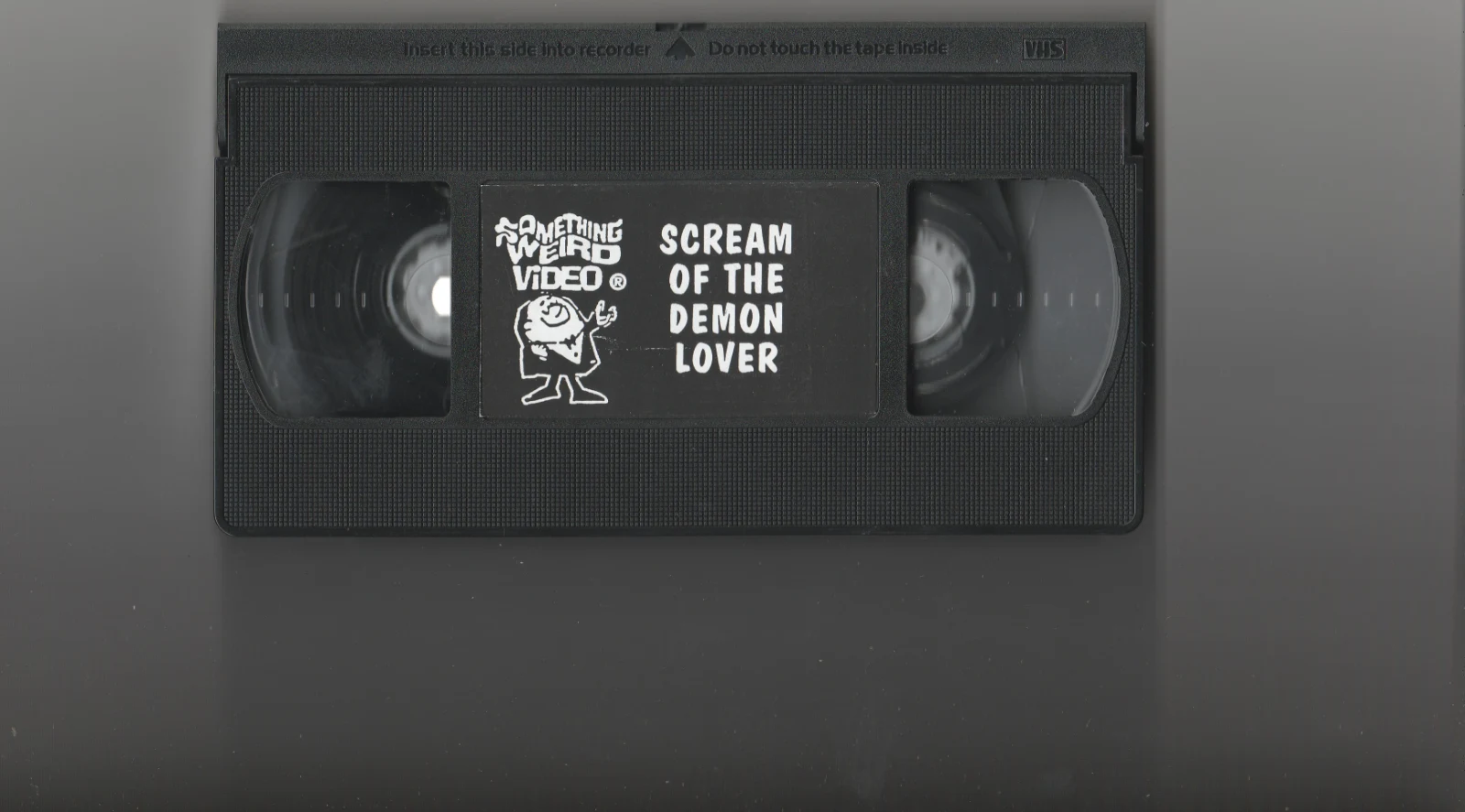 Scream of the Demon Lover VHS front label scan