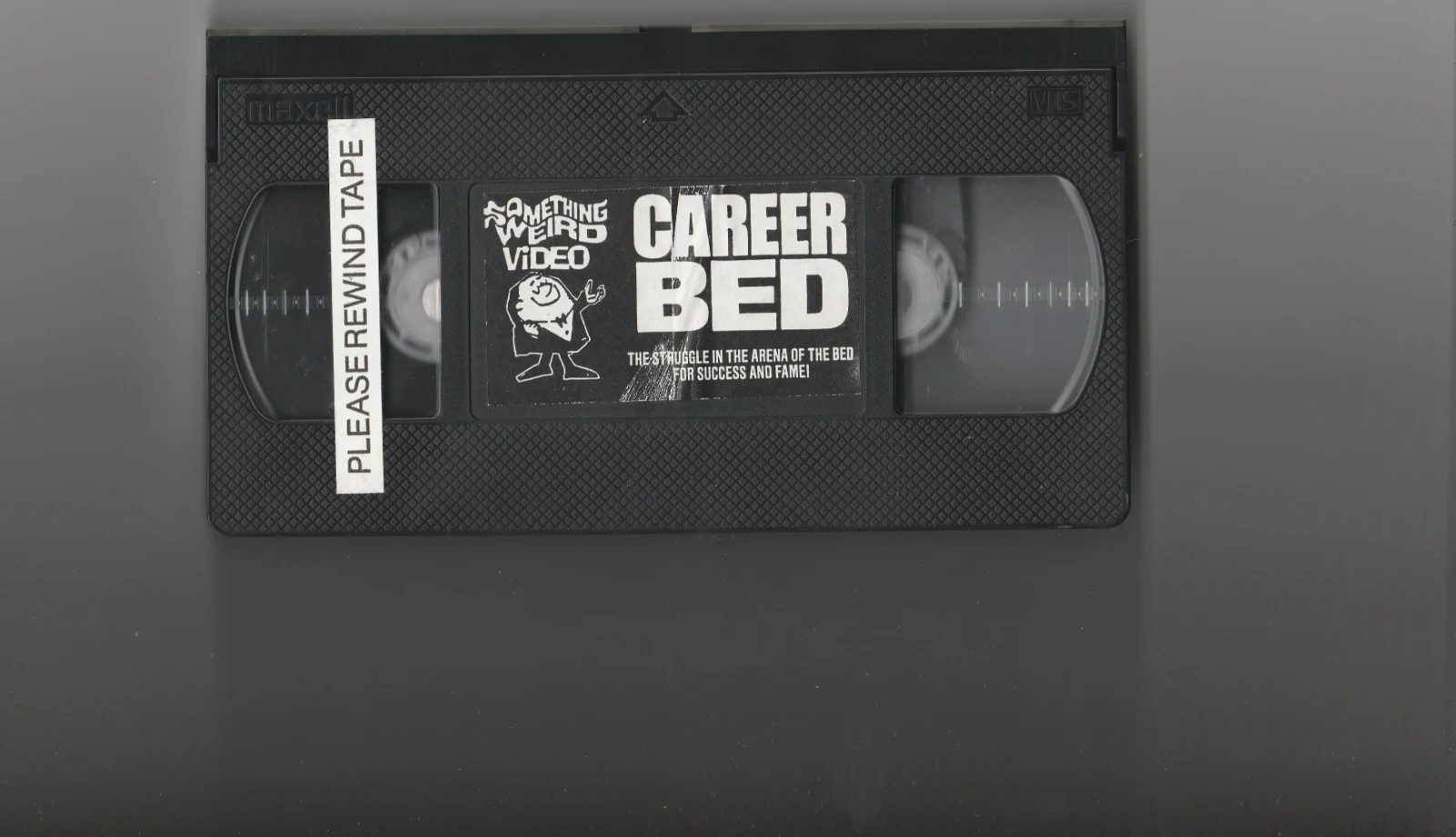 Career Bed VHS front label scan