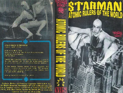 Starman: Atomic Rulers of the World VHS cover