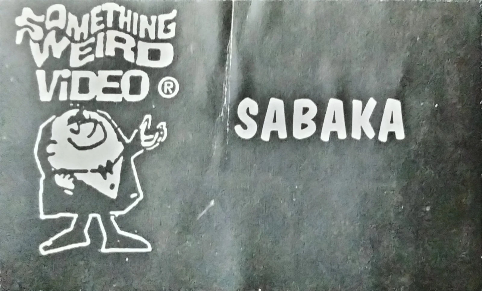 Sabaka VHS front label scan