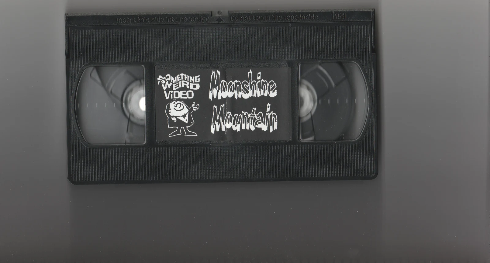 Moonshine Mountain VHS front label scan