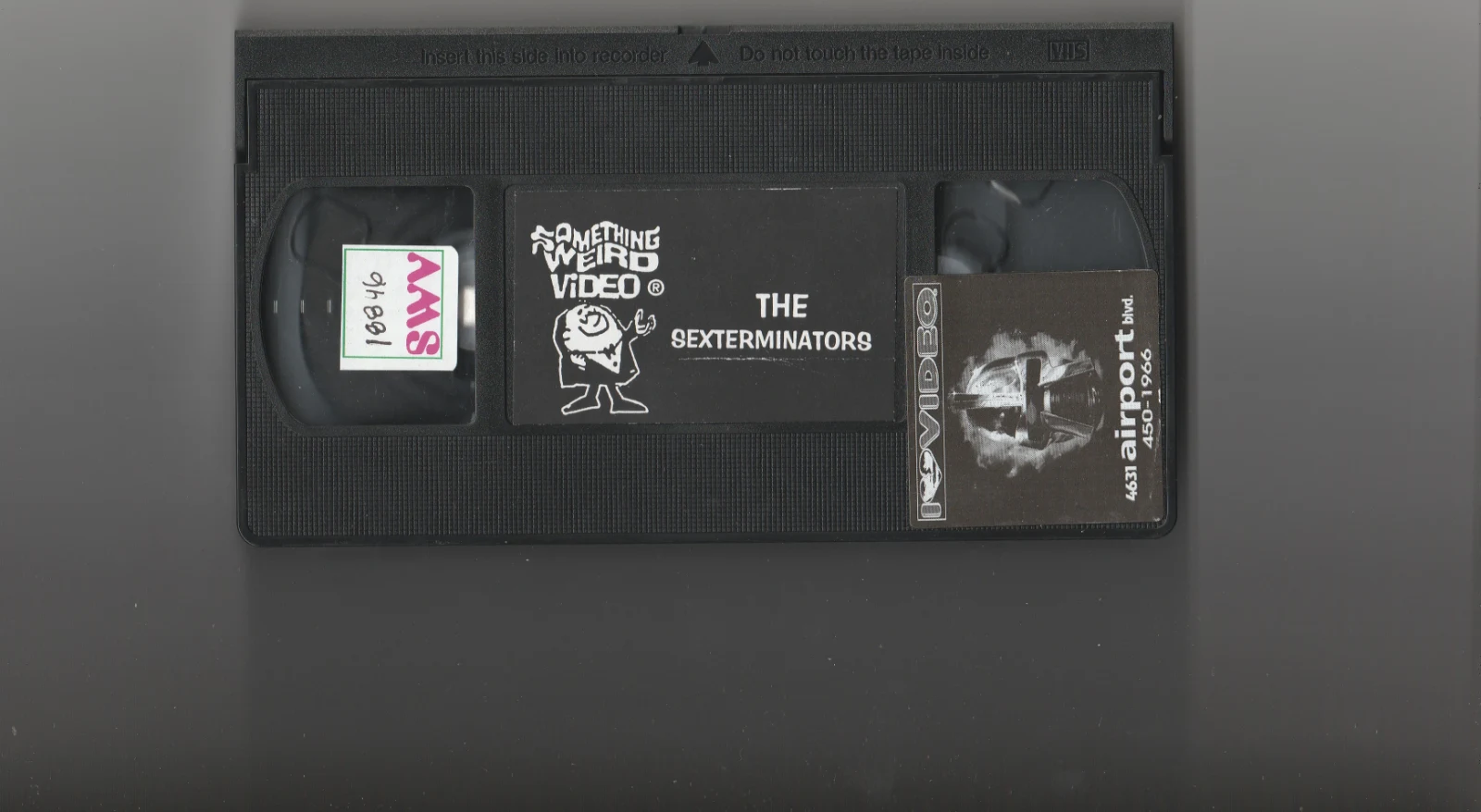 The Sexterminators VHS front label scan