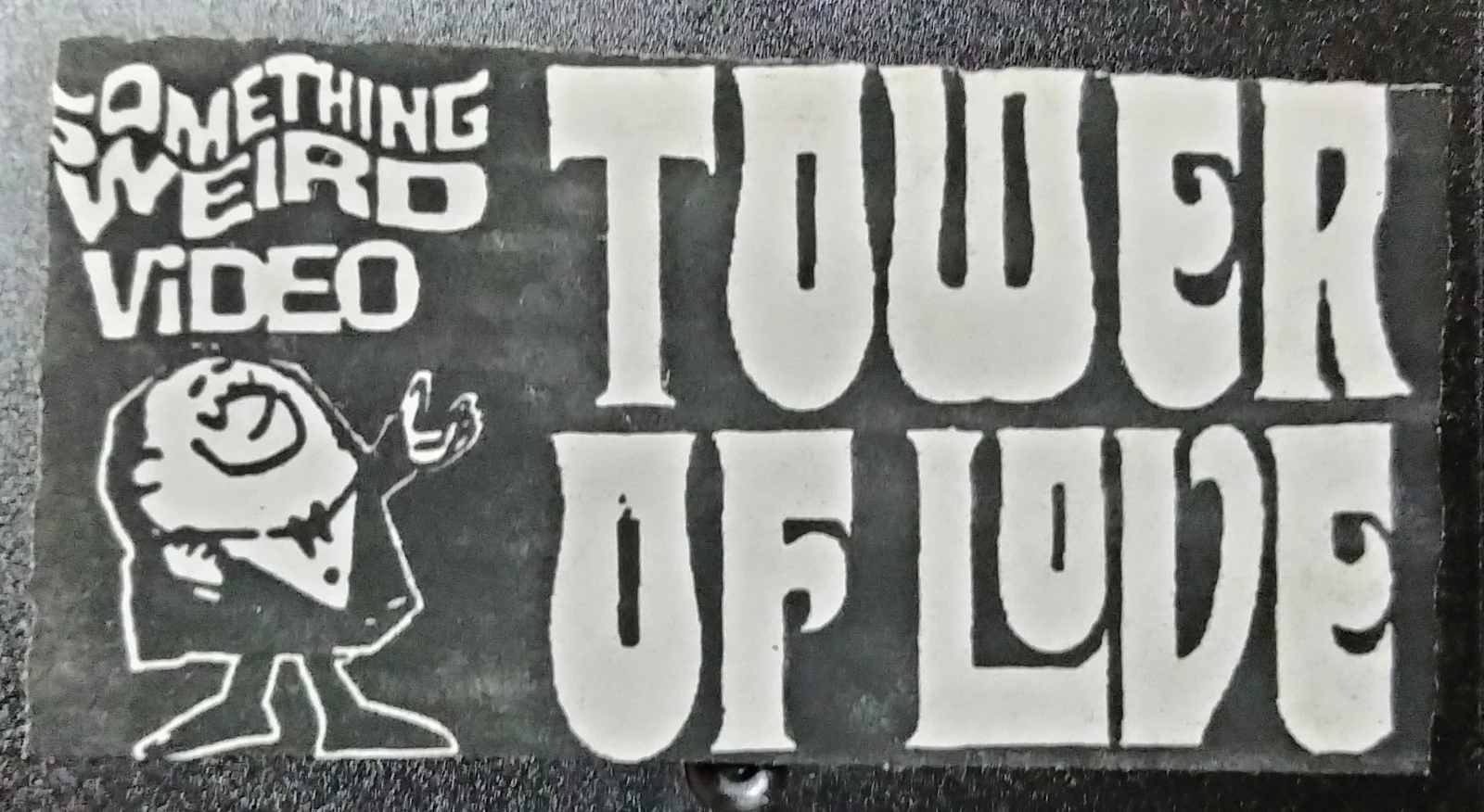 Tower of Love VHS front label scan