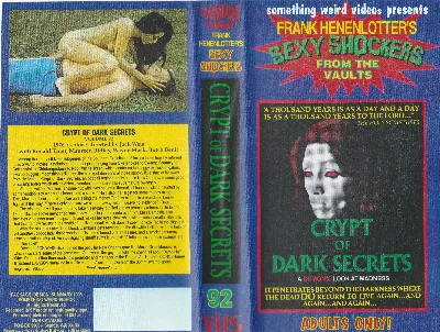 Crypt of Dark Secrets VHS cover