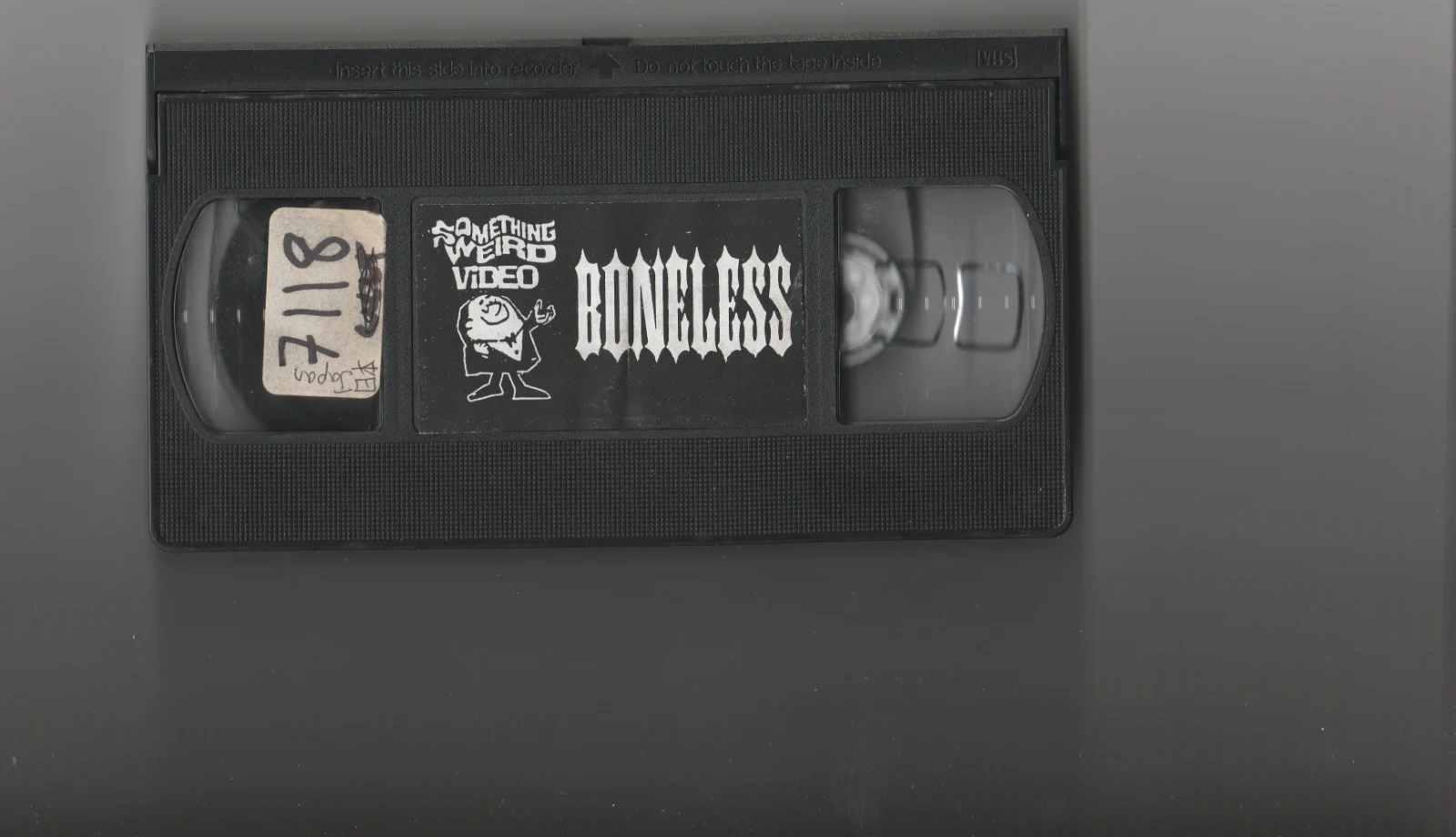 Boneless VHS front label scan