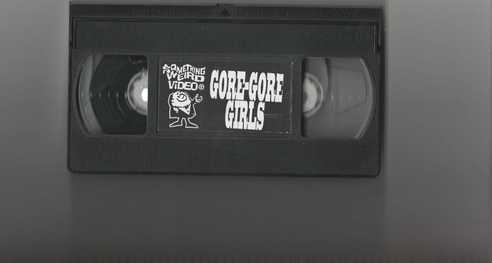 The Gore Gore Girls VHS front label scan