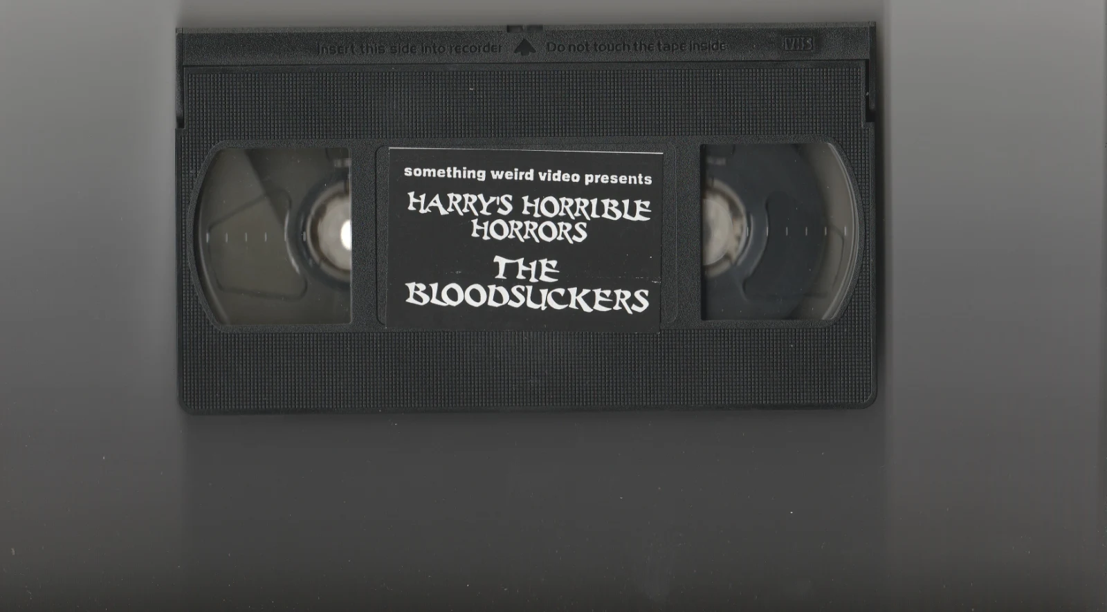 Blood Suckers VHS front label scan