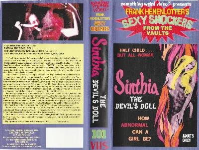Sinthia: the Devil's Doll VHS cover