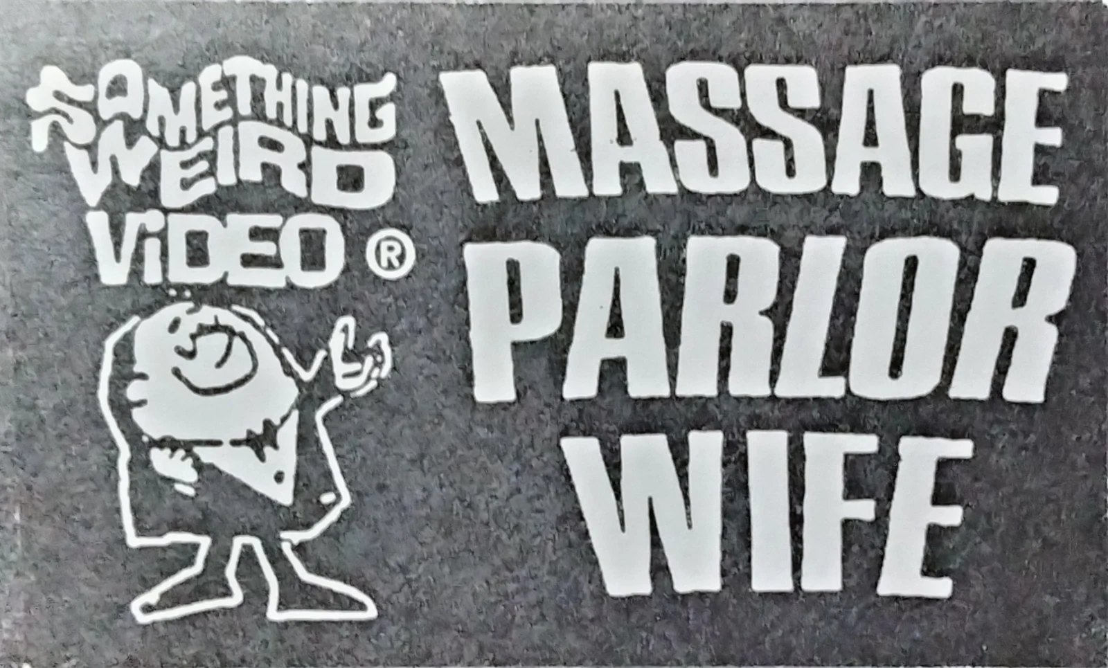 Massage Parlor Wife VHS front label scan