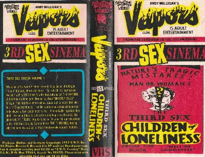 Vapors VHS cover