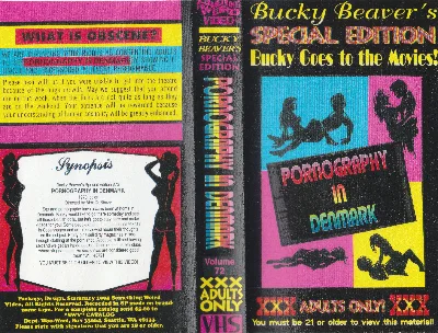 Pornography in Denmark VHS cover