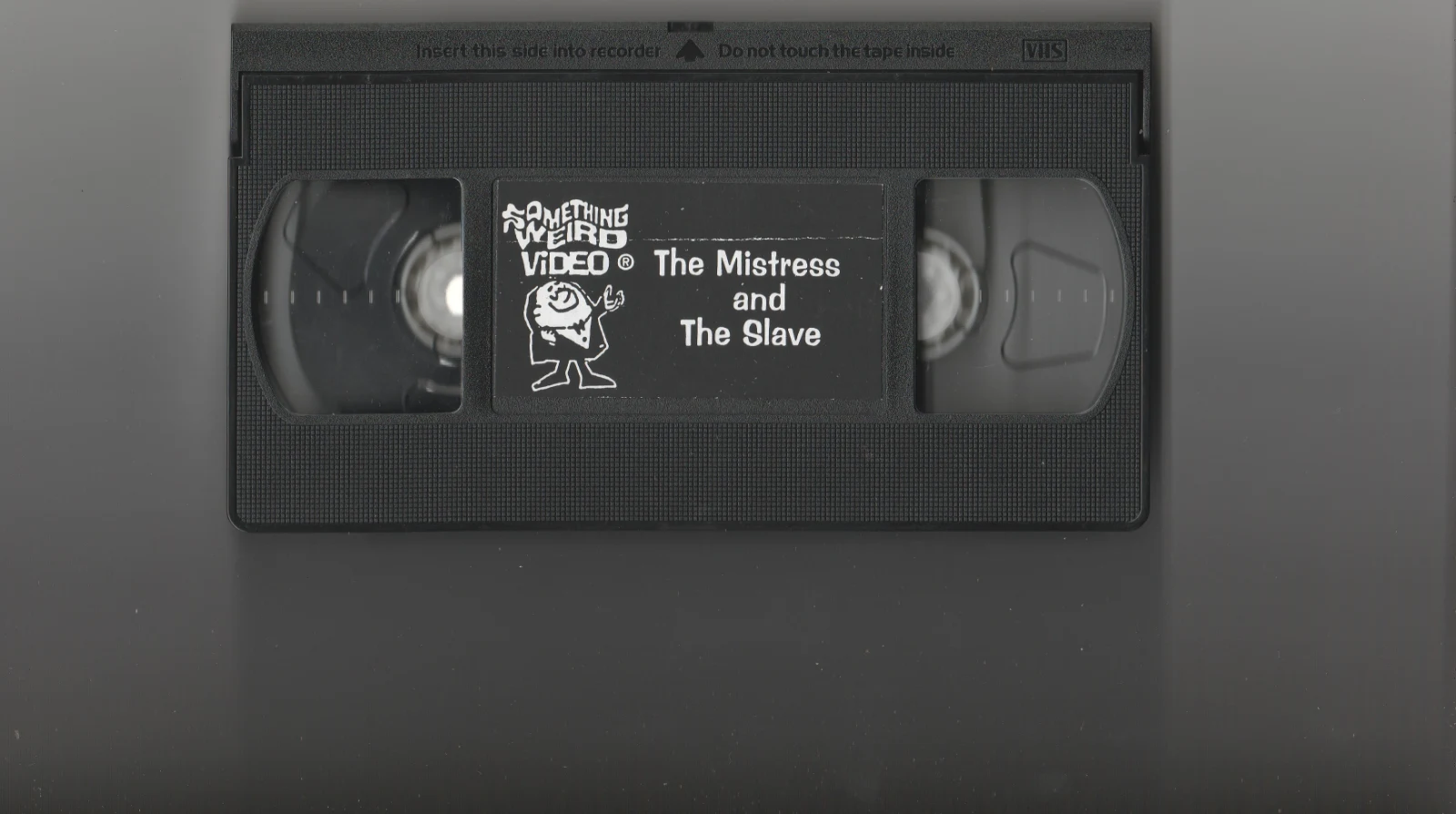 The Mistress and the Slave VHS front label scan