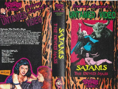 Satanis: the Devil's Mass VHS cover