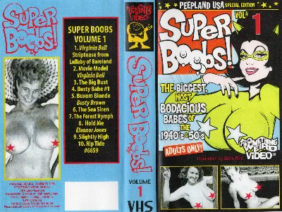 Super Boobs VHS cover