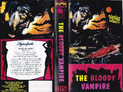 The Bloody Vampire VHS cover