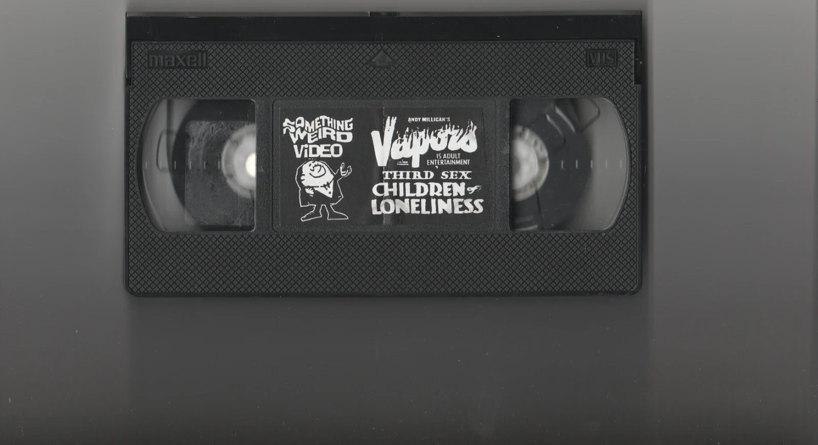 Vapors VHS front label scan