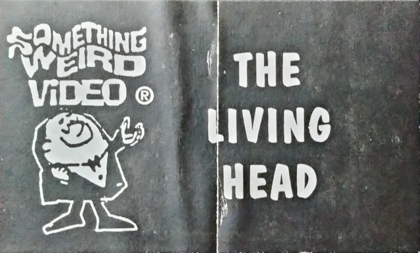 The Living Head VHS front label scan