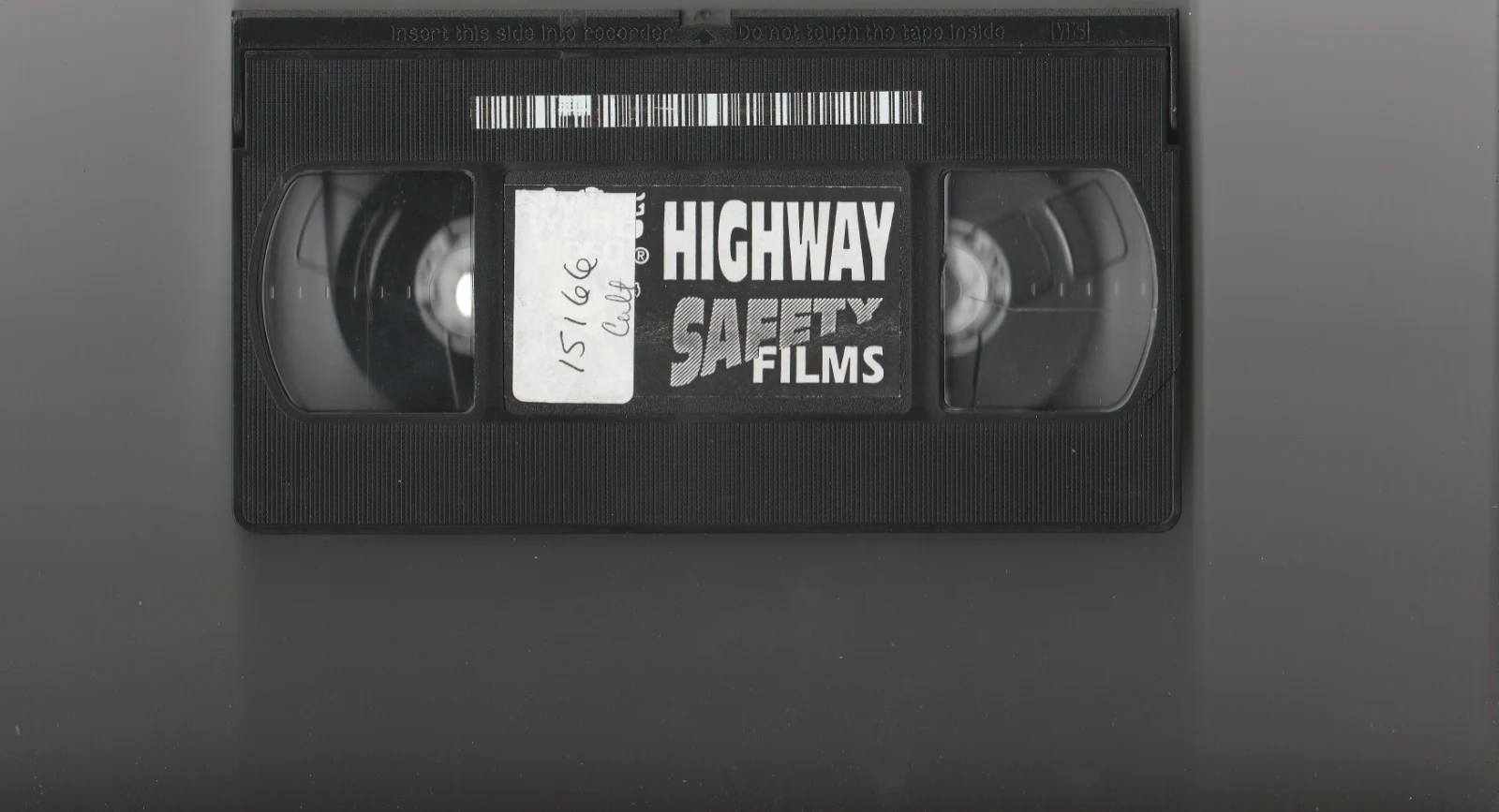 Highway Safety Films VHS front label scan