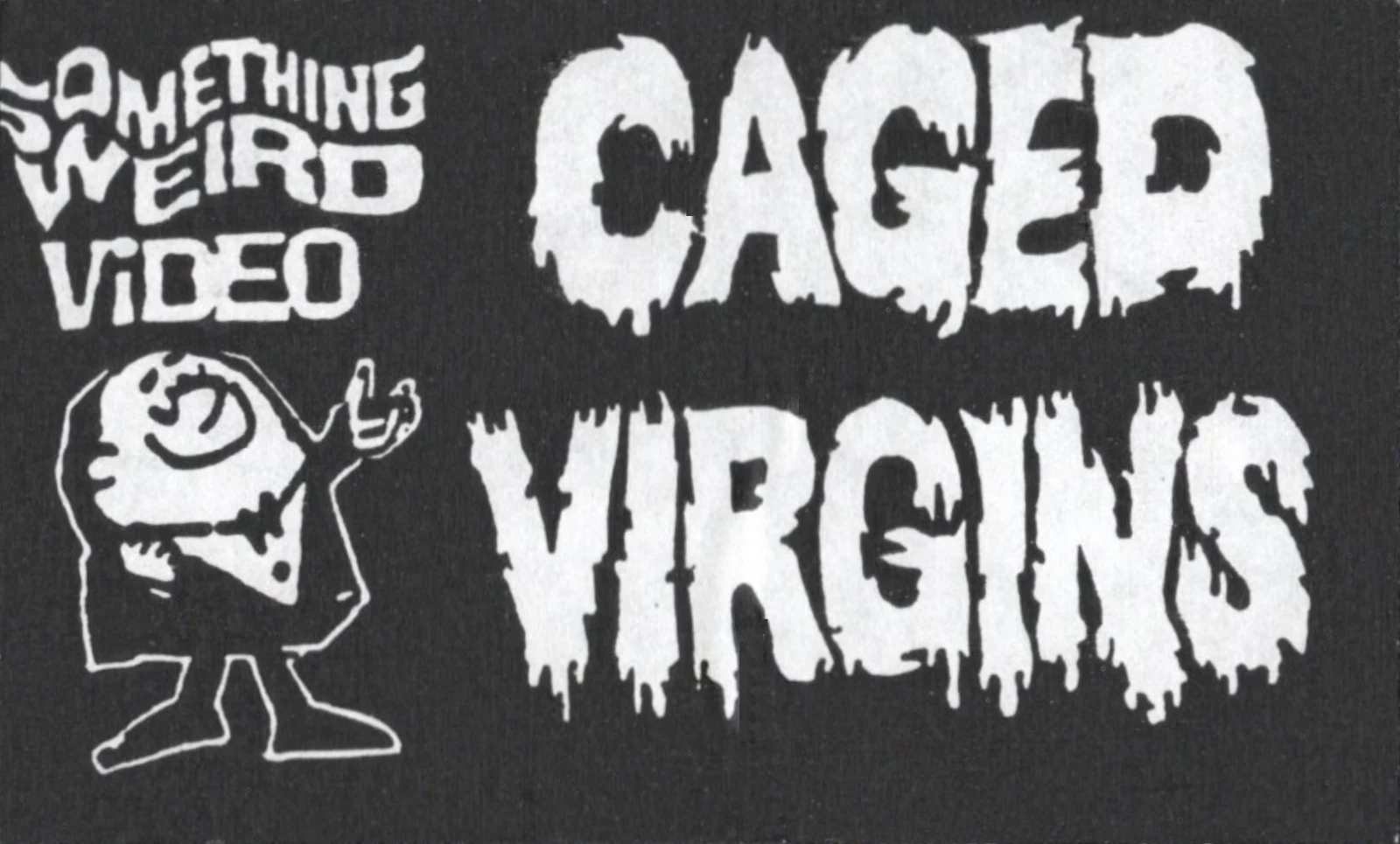 Caged Virgins VHS front label scan