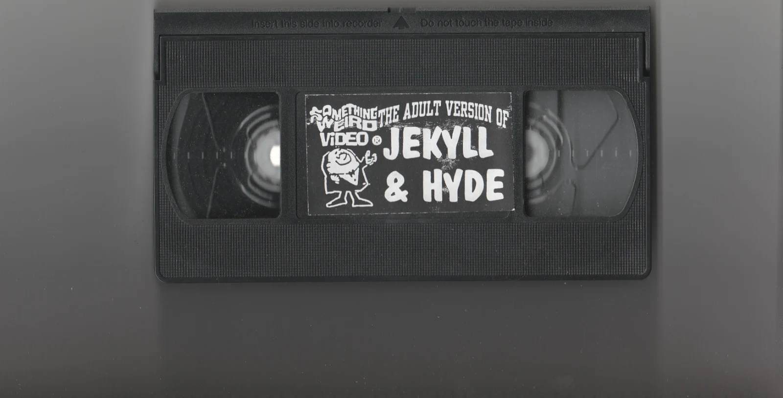 The Adult Version of Jekyll & Hide VHS front label scan