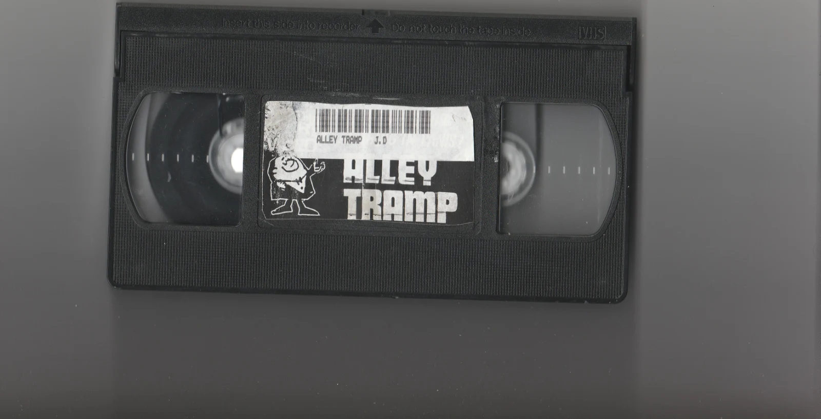 Alley Tramp VHS front label scan