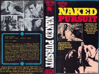Naked Pursuit VHS cover