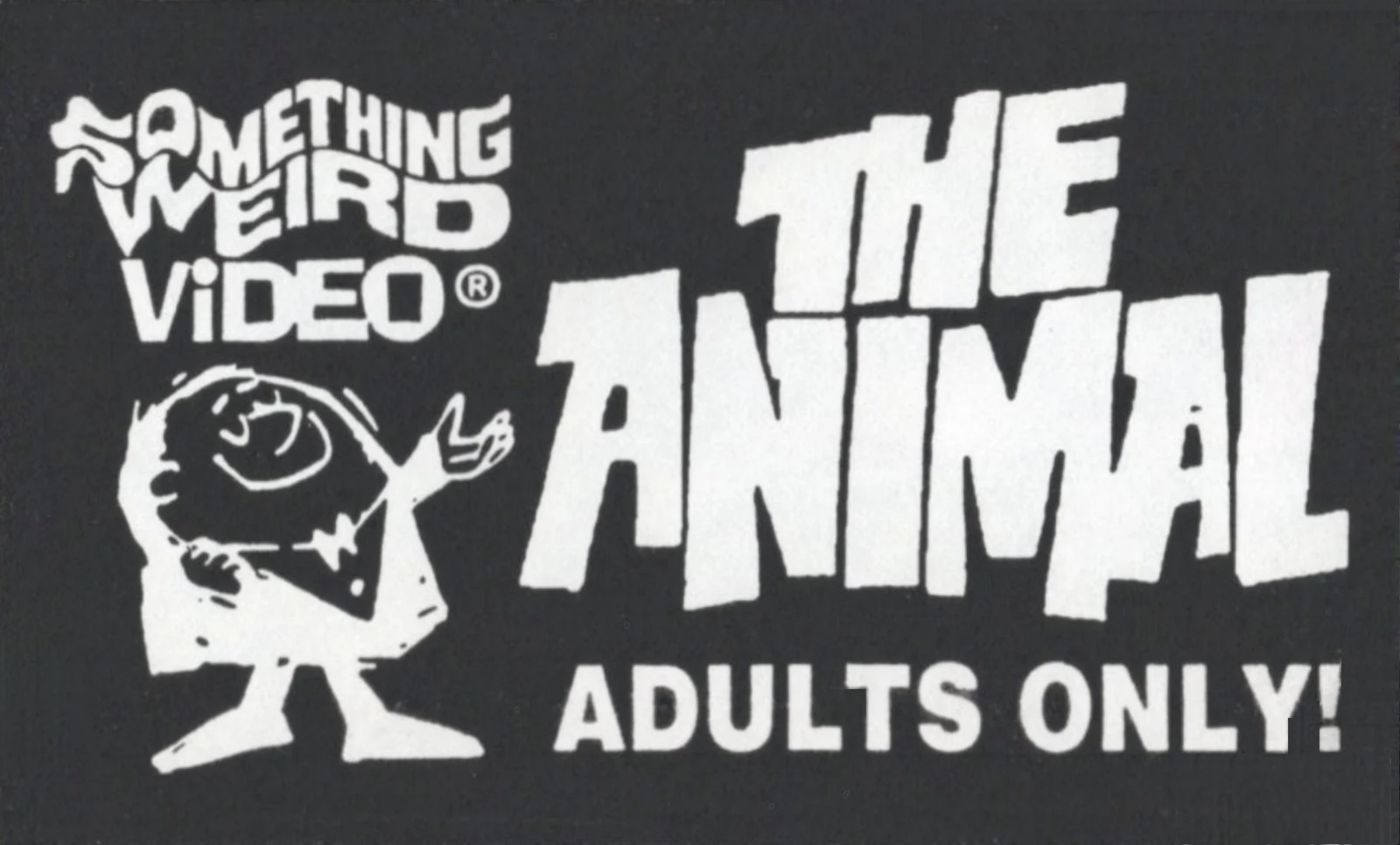 The Animal VHS front label scan