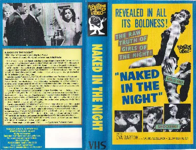 Naked In The Night VHS cover