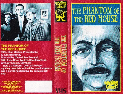 The Phantom of the Red House VHS cover