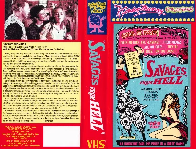 Savages from Hell VHS cover