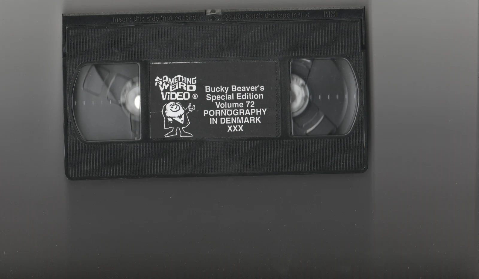 Pornography in Denmark VHS front label scan