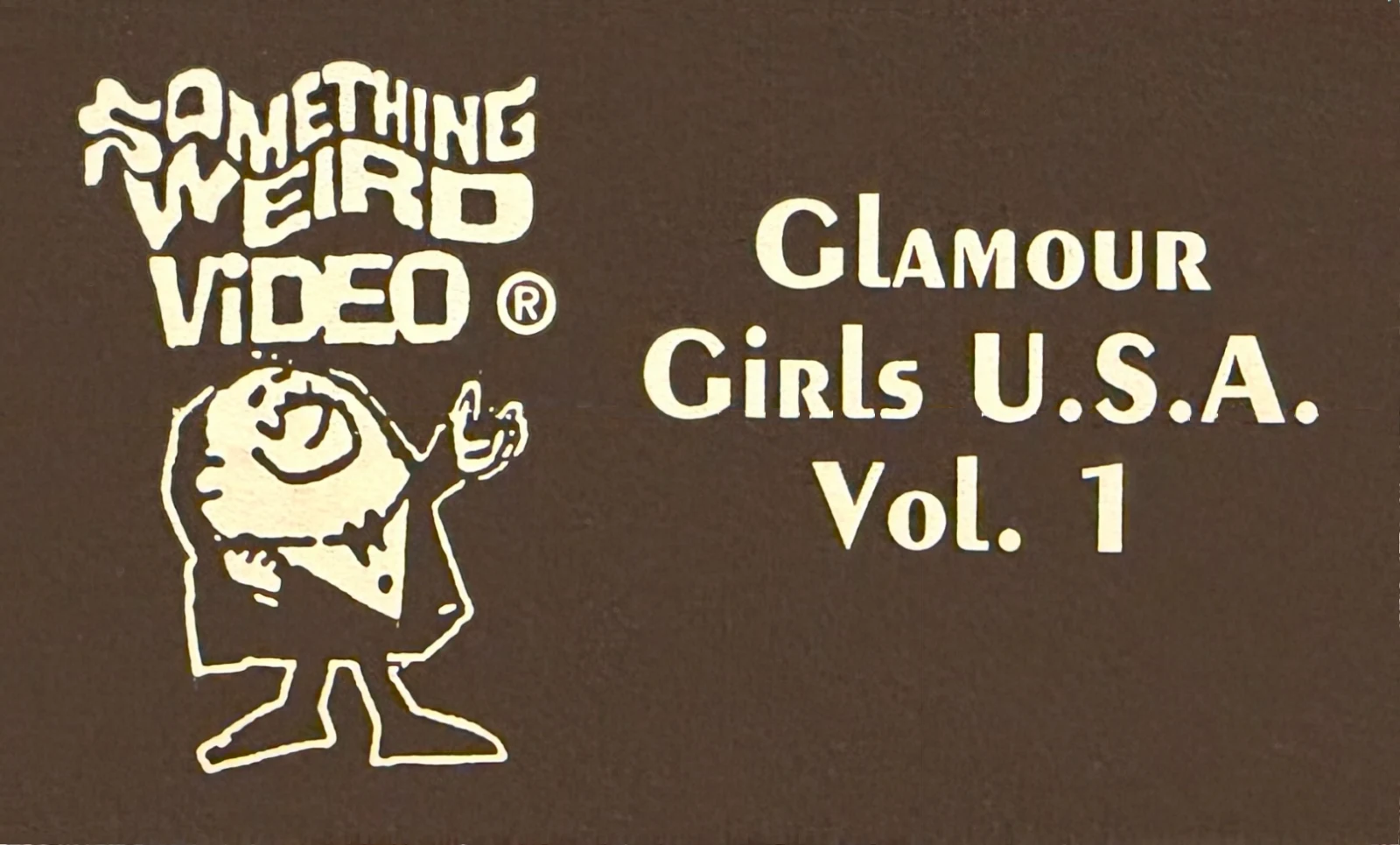 Glamour Girls U.S.A. VHS front label scan
