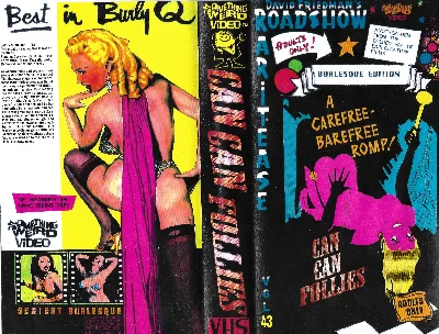 Can Can Follies VHS cover