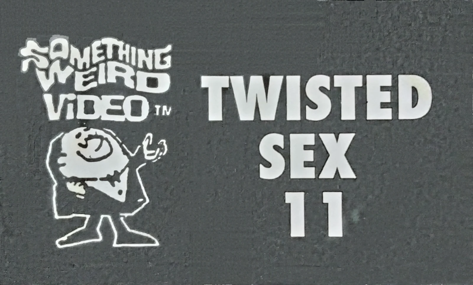 Twisted Sex VHS front label scan